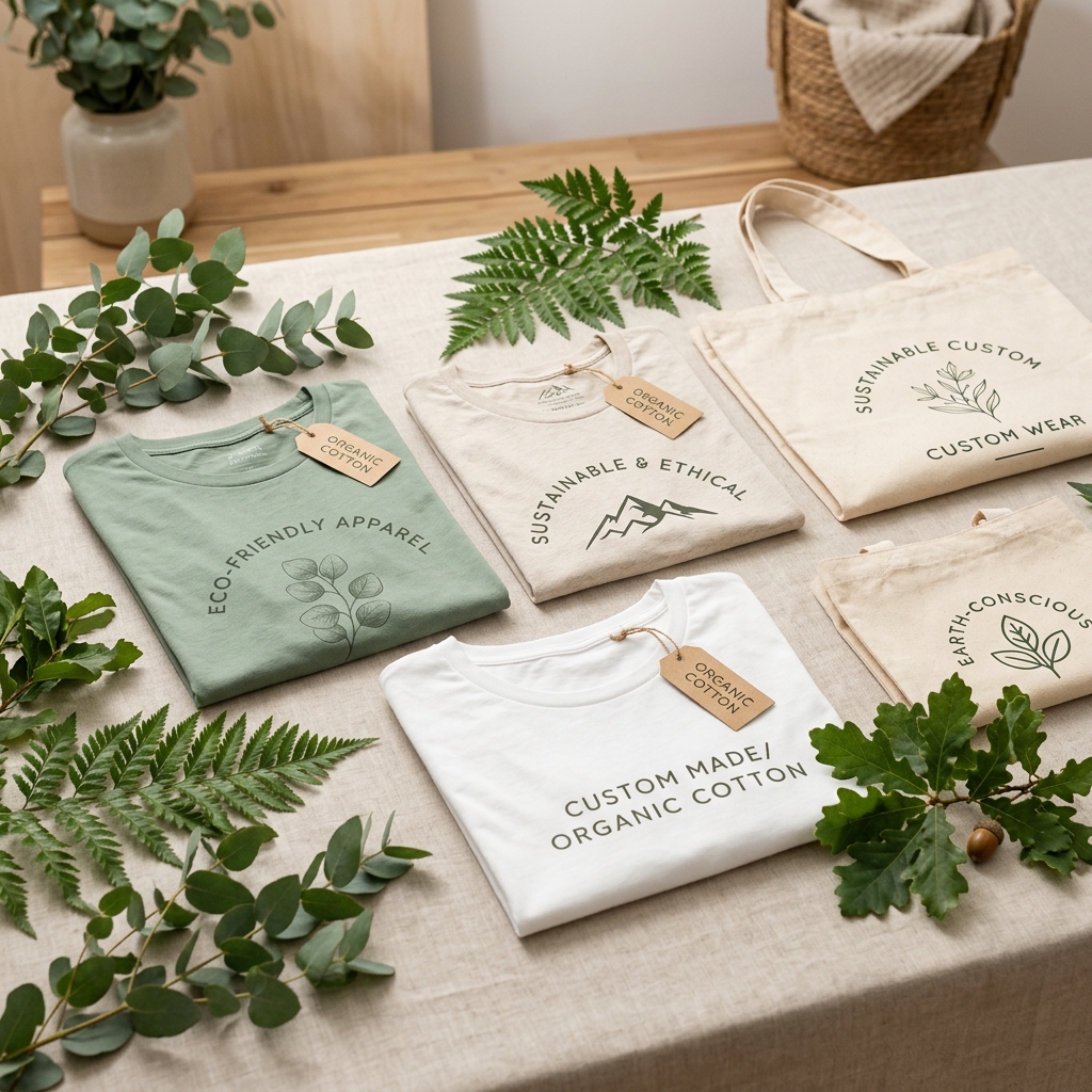 Eco-Friendly Custom Apparel: Why Sustainable Merchandise is the Future